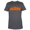 Original KTM T-Shirt - Schwarz / Orange - LOGO Print (M) inkl. Schlüsselband