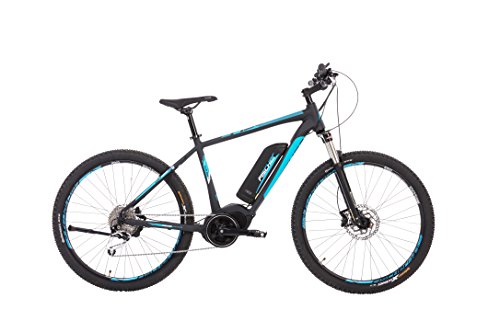 Fischer E Bike Mittelmotor 48 Volt FISCHER E-Bike Mountain EM 1864, Schwarz, 27,5", RH 48 cm, Mittelmotor